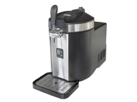 Unold Franzl, 5 L, Draft beer dispenser, Plastic, Stainless steel, Black, Stainless steel, 1.25 m, Black von Unold