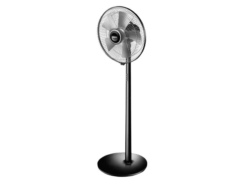 UNOLD Standventilator 86825, Silverline, 50 W, schwarz/silber von Unold