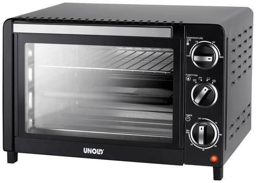 Unold 68875 Minibackofen Timerfunktion, Kontrollleuchte 18l von Unold