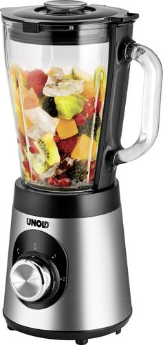 Unold 78625 Standmixer 500W Edelstahl, Schwarz von Unold