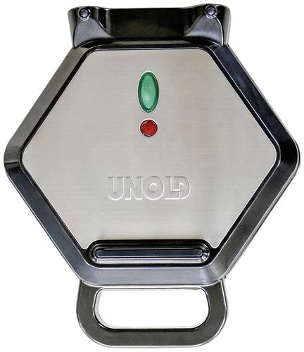 Unold Bobby Waffeleisen Cool-Touch-Gehäuse, Antihaftbeschichtung, Automatische Temperaturanpassung Unold Bobby Waffeleisen Cool-Touch-Gehäuse, Antihaftbeschichtung, Automatische Temperaturanpassung von Unold