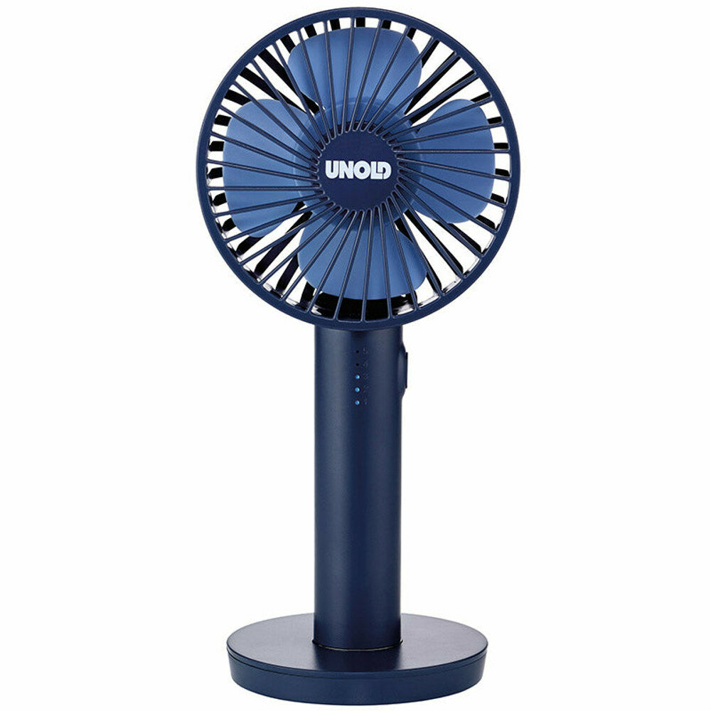 Unold Breezy II Blau 10 cm Handventilator Unold Breezy II Blau 10 cm Handventilator von Unold