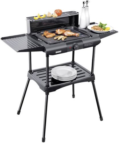Unold Vario 58565 Elektro Grill mit manueller Temperatureinstellung Schwarz Unold Vario 58565 Elektro Grill mit manueller Temperatureinstellung Schwarz von Unold