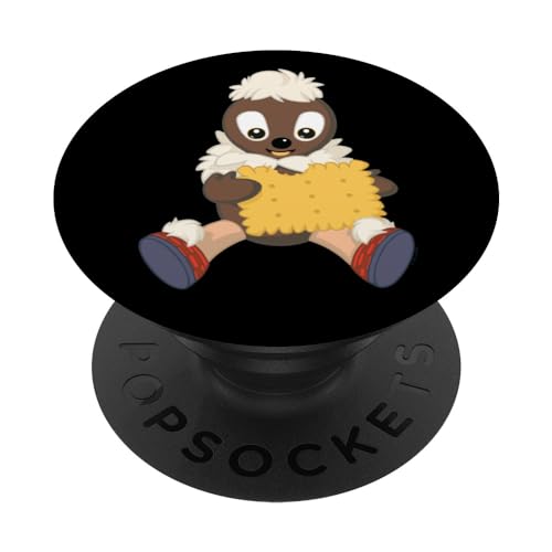 Pittiplatsch mit Keks PopSockets mit austauschbarem PopGrip von Unser Sandmännchen