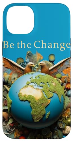 Be the Change: Eine bessere Welt beginnt bei dir Hülle für iPhone 14 Plus Be the Change: Eine bessere Welt beginnt bei dir Hülle für iPhone 14 Plus von UnusedPerspective_design