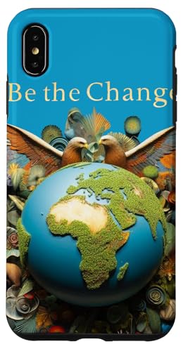 Be the Change: Eine bessere Welt beginnt bei dir Hülle für iPhone XS Max Be the Change: Eine bessere Welt beginnt bei dir Hülle für iPhone XS Max von UnusedPerspective_design