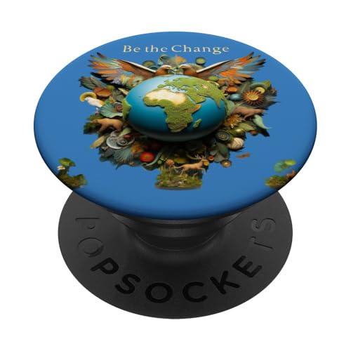 Be the Change: Eine bessere Welt beginnt bei dir PopSockets Klebender PopGrip Be the Change: Eine bessere Welt beginnt bei dir PopSockets Klebender PopGrip von UnusedPerspective_design