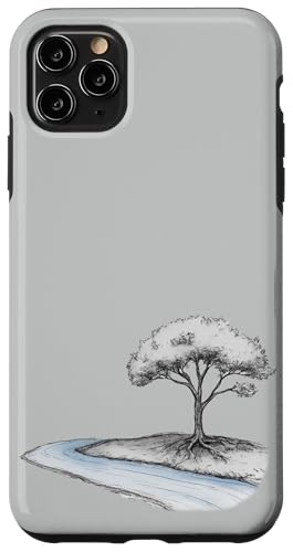 Der Baum und der Bach: Natürliche Harmonie Hülle für iPhone 11 Pro Max Der Baum und der Bach: Natürliche Harmonie Hülle für iPhone 11 Pro Max von UnusedPerspective_design