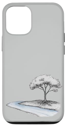 Der Baum und der Bach: Natürliche Harmonie Hülle für iPhone 12/12 Pro Der Baum und der Bach: Natürliche Harmonie Hülle für iPhone 12/12 Pro von UnusedPerspective_design