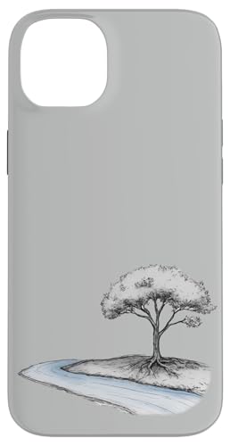Der Baum und der Bach: Natürliche Harmonie Hülle für iPhone 14 Plus Der Baum und der Bach: Natürliche Harmonie Hülle für iPhone 14 Plus von UnusedPerspective_design