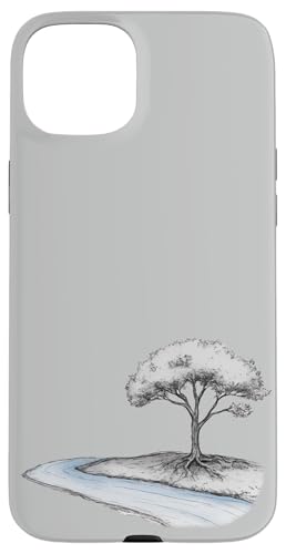 Der Baum und der Bach: Natürliche Harmonie Hülle für iPhone 15 Plus Der Baum und der Bach: Natürliche Harmonie Hülle für iPhone 15 Plus von UnusedPerspective_design