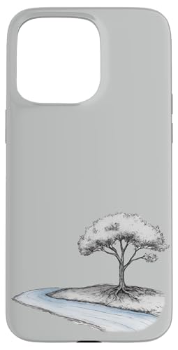 Der Baum und der Bach: Natürliche Harmonie Hülle für iPhone 15 Pro Max Der Baum und der Bach: Natürliche Harmonie Hülle für iPhone 15 Pro Max von UnusedPerspective_design