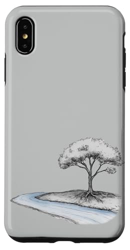 Der Baum und der Bach: Natürliche Harmonie Hülle für iPhone XS Max Der Baum und der Bach: Natürliche Harmonie Hülle für iPhone XS Max von UnusedPerspective_design