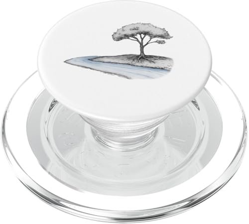 Der Baum und der Bach: Natürliche Harmonie PopSockets PopGrip für MagSafe Der Baum und der Bach: Natürliche Harmonie PopSockets PopGrip für MagSafe von UnusedPerspective_design