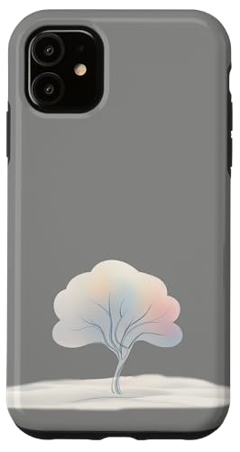 Pastell stilisierter Baum Zeichnung - Minimalistische Natur Hülle für iPhone 11 Pastell stilisierter Baum Zeichnung - Minimalistische Natur Hülle für iPhone 11 von UnusedPerspective_design