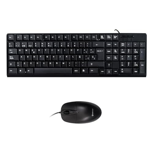 Combo Tastatur/ATON UNYKA 50535 USB schwarz von Unykach