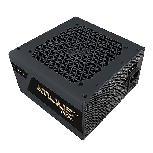 UNYKAch ATX ATILIUS 2.0 Netzteil 750W Black 85% Effizienz und Lüfter 120mm Ultra leise von Unykach