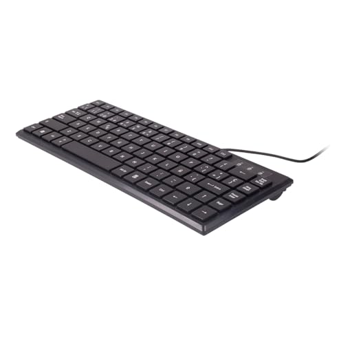 UNYKAch KB 302 Mini-Tastatur, USB, QWERTY, Schwarz – Tastaturen (Mini, USB, Membrantastatur, QWERTY, Schwarz) von Unykach