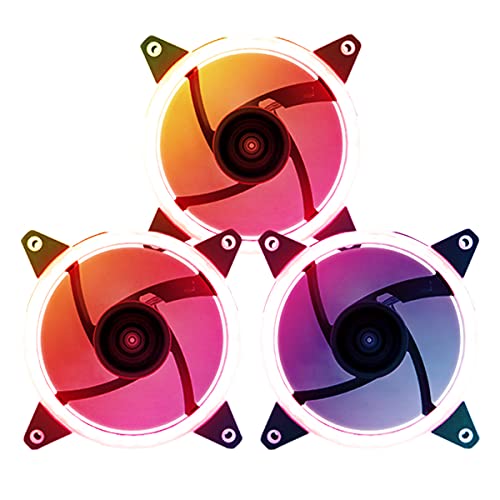UNYKAch Unyka Coolfan Candy 30 Ring RGB Kit 3-teiliges Computergehäuse - PC-Ventilator (Computergehäuse, Ventilator, 12 cm) von Unykach