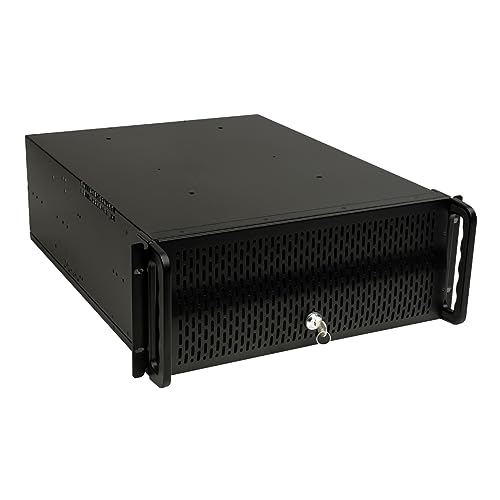 UNYKAch uk-4129 Rack-Gehäuse schwarz – PC-Gehäuse (Ablage, SGCC, Secc, ATX, Micro-ATX, 4U, Schwarz, RoHS, CE) von Unykach