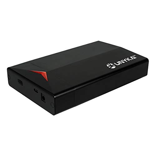 Unykach UK 35303 Externes Gehäuse für Festplatte 3,5 Zoll 2 TB HDD Plug & Play Installation, Aluminium Design für bessere Temperaturregulierung und USB Typ C - Maße: 196 x 130 x 40 mm Unykach UK 35303 Externes Gehäuse für Festplatte 3,5 Zoll 2 TB HDD Plug & Play Installation, Aluminium Design für bessere Temperaturregulierung und USB Typ C - Maße: 196 x 130 x 40 mm von Unykach