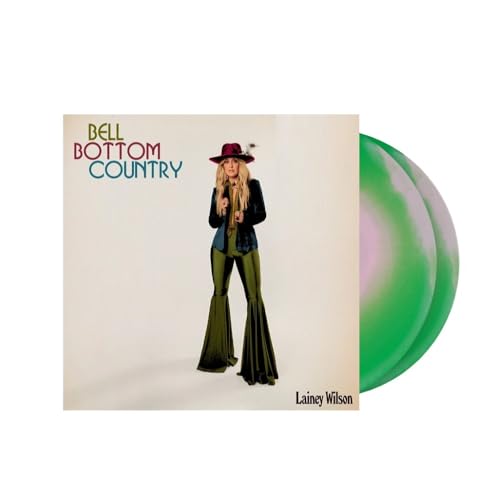 Bell Bottom Country Watermelon Swirl Color Vinyl 2LP by Lainey Wilson von Uo Exclusive