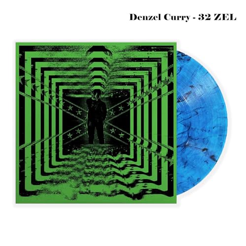DENZEL CURRY 32 ZEL Exclusive Limited Edition Blue Smoke Color Vinyl LP Only 1000 Made von Uo Exclusive