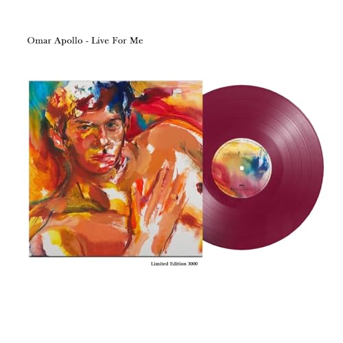 Omar Apollo - Live For Me Exclusive Limited Edition Fruit Punch Color Vinyl LP Record #3000 Copies von Uo Exclusive