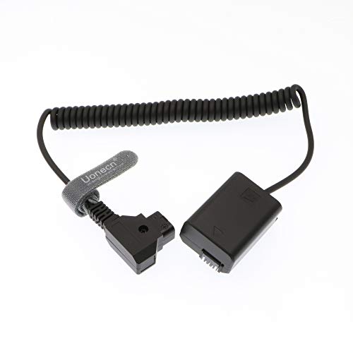 Uonecn 12 Zoll Dummy Akku A7 auf D-Tap Kabel für Sony NEX 3/5/7 Serie, A7/A7R/A7S/A7II/A3000/A5000/A5100/A6000/A6300/A7s II Kameras von Uonecn
