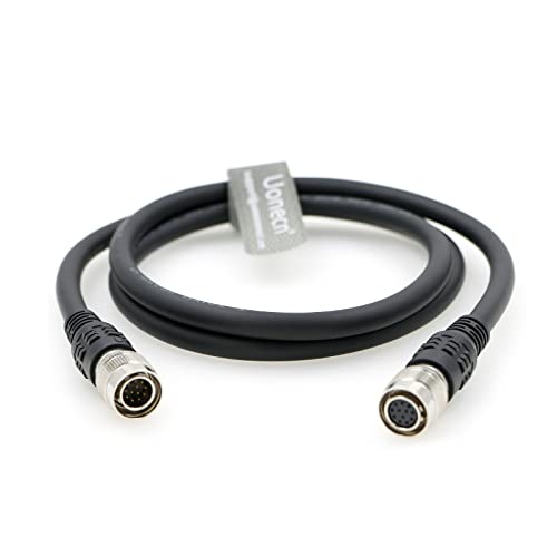 Hirose High-Flex-Koaxialkabel, 12-poliger Stecker und Buchse, CCD-Kabel, Monitor-Verlängerungskabel für Sony-Industriekamera, 1 Meter Hirose High-Flex-Koaxialkabel, 12-poliger Stecker und Buchse, CCD-Kabel, Monitor-Verlängerungskabel für Sony-Industriekamera, 1 Meter von Uonecn
