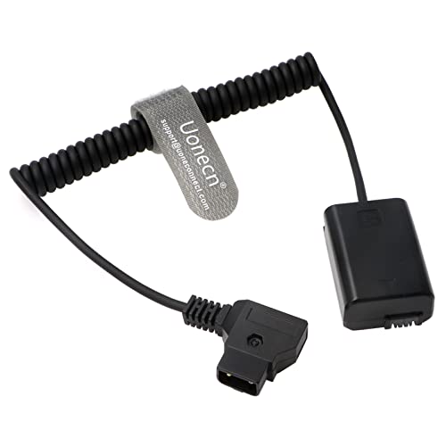 Uonecn A7 Dummy Akku auf D-Tap Kabel für Sony A7R A7S A7II A3000 A5000 A5100 A6000 A6300 A7SII Kamera Dummy Akku von Uonecn