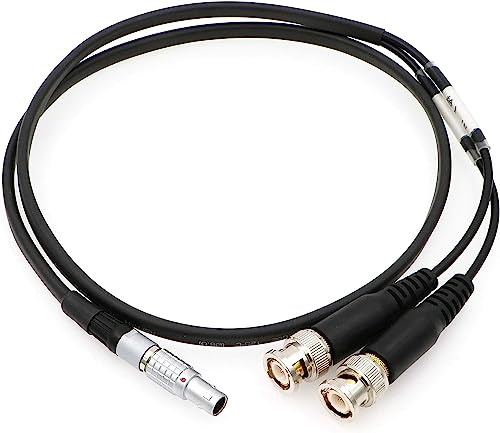 Uonecn Sound Geräte XL-lb2 Timecode Input Output Kabel 5 Pin Stecker zu BNC für Time Code Verklemmen der bnc-Equipped A/V Ausrüstung, Hat SMPTE Time Code Uonecn Sound Geräte XL-lb2 Timecode Input Output Kabel 5 Pin Stecker zu BNC für Time Code Verklemmen der bnc-Equipped A/V Ausrüstung, Hat SMPTE Time Code von Uonecn