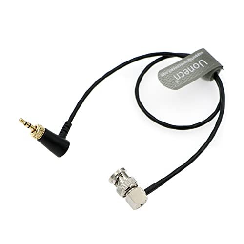Uonecn Verriegelung 3,5 mm TRS für Deity TC-1 auf BNC Timecode-Kabel für Canon C70 Blackmagic Ursa Min Z-CAM E2 A0401 Uonecn Verriegelung 3,5 mm TRS für Deity TC-1 auf BNC Timecode-Kabel für Canon C70 Blackmagic Ursa Min Z-CAM E2 A0401 von Uonecn