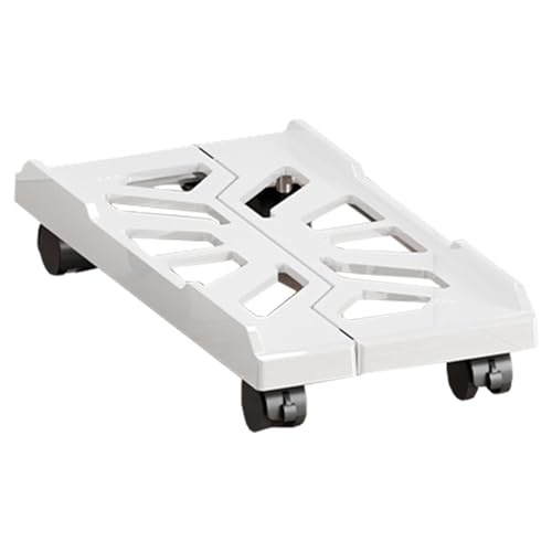 Uonguon Computer Tower Stand Under Desk, 11.02 Inches Desktop Host Bracket, Pc Floor Riser, Rolling Caster Wheels, Ventilated Base Design for Gamers, Workplace, Home Setup von Uonguon