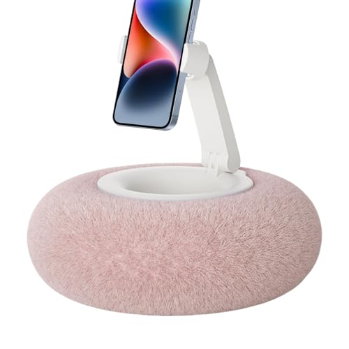 Uonguon Handy-Kissenhalter, Bett-Handy-Ständer, Kissen-Handyhalterung für Bett, gemütlicher Handy-Ständer, Tablet-Leseständer, Mehrzweck-Telefonhalter, Telefonständer für Bett, Handyhalterung für von Uonguon