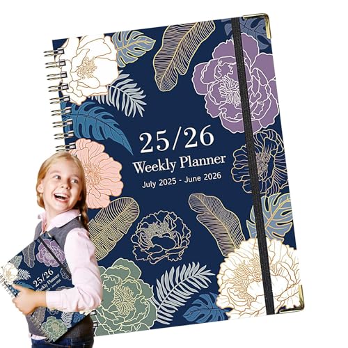 Uonguon Ringelnotizbuch, Spiralbuch, 21,6 x 15,7 x 1,5 cm, A5, dickes Tagebuch, Blumendesign, englischer Notizblock, ideal zum Skizzieren, Notizen, College, Recht, Arbeit Uonguon Ringelnotizbuch, Spiralbuch, 21,6 x 15,7 x 1,5 cm, A5, dickes Tagebuch, Blumendesign, englischer Notizblock, ideal zum Skizzieren, Notizen, College, Recht, Arbeit von Uonguon