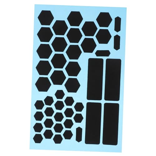 Uonlytech 1 Blatt Anti-Schweiß-Aufkleber für die Schaumstoffaufkleber universeller Anti-Rutsch-Aufkleber Handy Sticker Handy Aufkleber Handy-Zubehör Tastaturen Griptape für Griffe Mini von Uonlytech