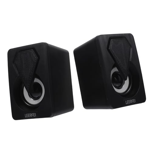 Uonlytech 1 Paar Computer Audiolautsprecher Für Desktop Computerlautsprecher Kompakter Lautsprecher Winzige Kabelgebundene Laptop Lautsprecher Tragbarer Stereo Lautsprecher Desktop Uonlytech 1 Paar Computer Audiolautsprecher Für Desktop Computerlautsprecher Kompakter Lautsprecher Winzige Kabelgebundene Laptop Lautsprecher Tragbarer Stereo Lautsprecher Desktop von Uonlytech
