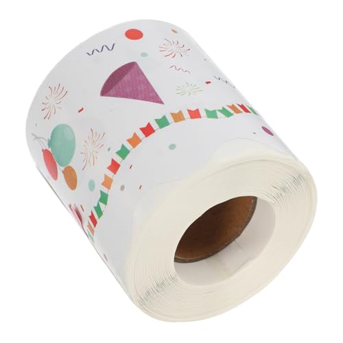 Uonlytech 1 Rolle Dekoratives Bordürenpapier Heimdekoration Cartoon Muster Pinnwand Bordüre Wandverkleidung Pinnwand Bordüre Poster Board Bordüren Abnehmbare Weiß Beschichtete von Uonlytech