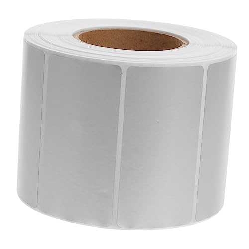 Uonlytech 1 Rolle Mattsilbernes Etikettenpapier Etikettenaufkleber Thermoband Thermal- leer selbst Aufkleberpapier für Drucker Thermoaufkleber-Etiketten Aufkleber für Thermodrucker Uonlytech 1 Rolle Mattsilbernes Etikettenpapier Etikettenaufkleber Thermoband Thermal- leer selbst Aufkleberpapier für Drucker Thermoaufkleber-Etiketten Aufkleber für Thermodrucker von Uonlytech