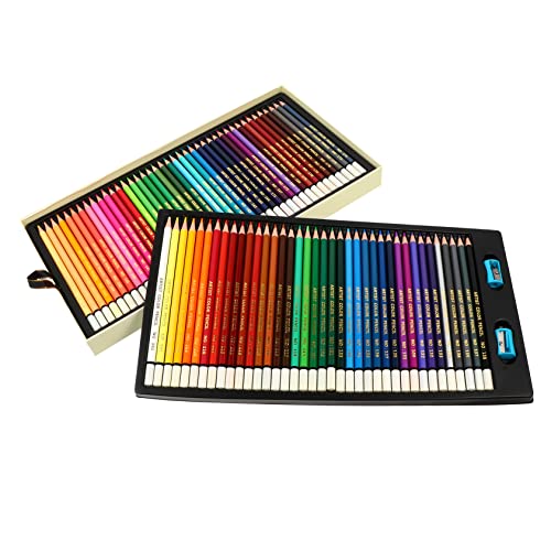 Uonlytech 1 Satz 120 Buntstifte crafts kunsthandwerk wachsstifte crayons Künstlerstifte schreibwaren Bleistiftset für Anfänger Skizzierstifte Kunstbedarf Bleistifte zeichnen hölzern Colorful von Uonlytech