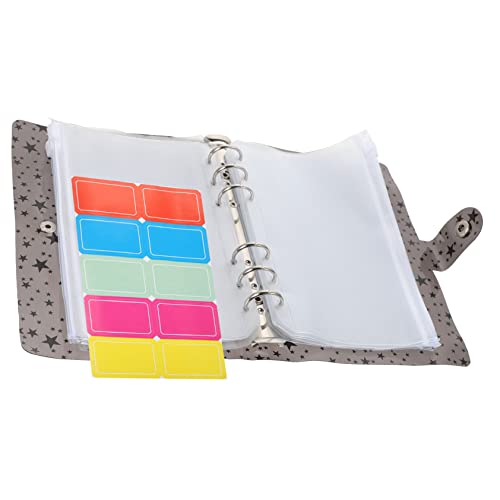 Uonlytech 1 Satz Binder Hauptbuch klein Veranstalter Schreibwaren briefumschläge geldbörse Geldordner für die Budgetierung Geldsparordner für Bargeld süßer Ordner PVC Black Uonlytech 1 Satz Binder Hauptbuch klein Veranstalter Schreibwaren briefumschläge geldbörse Geldordner für die Budgetierung Geldsparordner für Bargeld süßer Ordner PVC Black von Uonlytech