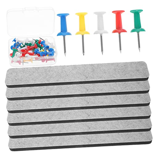 Uonlytech 1 Satz Bulletin Board Memo Steckbretter für Wände Bulletin -Brett erste Schule büro zubehör Pinnwandstreifen für die Wand kleines schwarzes Brett Eva Light Grey Uonlytech 1 Satz Bulletin Board Memo Steckbretter für Wände Bulletin -Brett erste Schule büro zubehör Pinnwandstreifen für die Wand kleines schwarzes Brett Eva Light Grey von Uonlytech