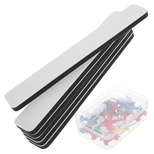Uonlytech 1 Satz Bulletin Board Memo kleine Pinnwand mit Schild Planke Klassenzimmer Schule büro zubehör Filzplatten für Wände Filz Pinnwand Pinnwände für Wände gefühlt Weiß von Uonlytech
