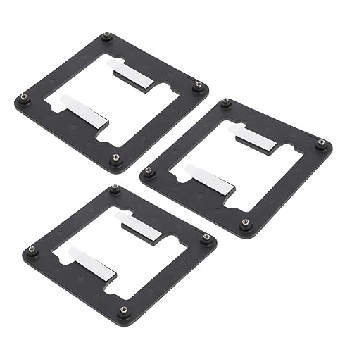 Uonlytech 1 Satz Cpu-kühlschnalle Motherboard-montagehalterung Kühlkörperzubehör Lüfterhalter Für Kühlkörper Sockelhalteklammer Montage Des Kühlkörperlüfters Black Abs 3 Stücke von Uonlytech
