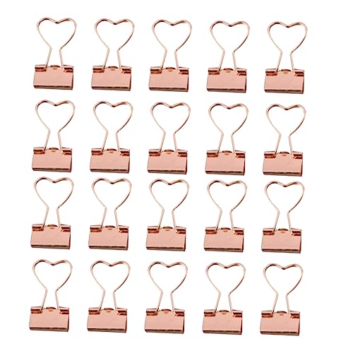Uonlytech 1 Satz Kleiner Klipp Mini-bindeklammern Goldene Büroklammern Mittlere Heftklammern Große Bindeklammern Herz Bookmarks Book Marks Hefter Schulbürobedarf Papierclips Metall 20 Stück Uonlytech 1 Satz Kleiner Klipp Mini-bindeklammern Goldene Büroklammern Mittlere Heftklammern Große Bindeklammern Herz Bookmarks Book Marks Hefter Schulbürobedarf Papierclips Metall 20 Stück von Uonlytech