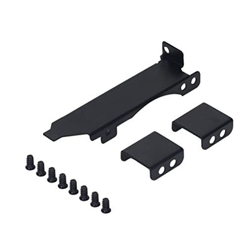 Uonlytech 1 Satz Kühlhalterung für Grafikkarten Kühlung GPU-Halterung Grafikkartenkühler Grafikkartenlüfterhalter grafikkarten halterung PCI-Slot-Blende PCI-Slot-Lüfterhalterung Black von Uonlytech