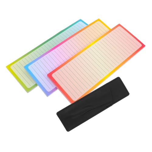 Uonlytech 1 Set Kühlschrank Einkaufsliste Magnetische Einkaufsliste Kühlschrank Notizblock Mit Magnet Magnetische Einkaufsliste Kühlschrank Whiteboard Magnetisches Whiteboard Für von Uonlytech