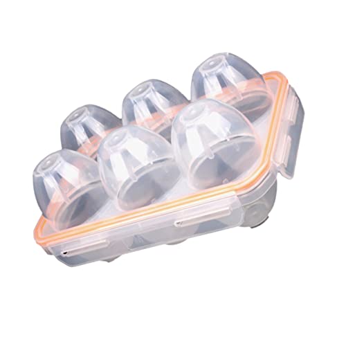 Uonlytech Box Deckel für Outdoor 6 Eier Tragbare Lagerung Camping Eier Organizer Container Uonlytech Box Deckel für Outdoor 6 Eier Tragbare Lagerung Camping Eier Organizer Container von Uonlytech