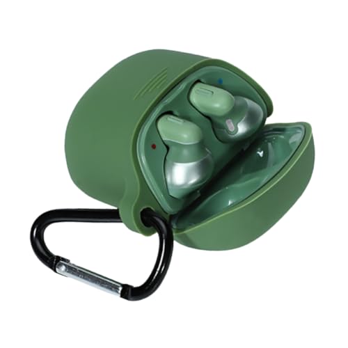 Uonlytech 1 Stück Silikonhülle Kopfhörer-etui Für Klein Schützend Fall Kopfhörer-hüllen Wireless Kopfhörer Ohrhörer-schutzhülle Kopfhörerabdeckung Aus Silikon Green Kieselgel von Uonlytech